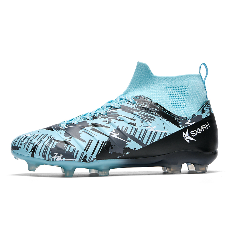 DOUBLE STAR 88 Abrasion Resistant Lightweight Wear resistant And Lightweight Soccer Shoes Unisex Blue