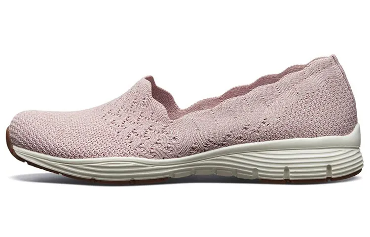 Skechers Modern Comfort Wear resistant And Lightweight Low top Casual Shoes Women's Rose Red