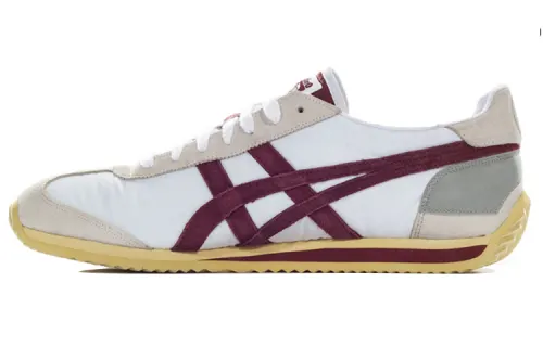 Onitsuka Tiger California Lightweight Low top Casual Shoes Unisex White Red