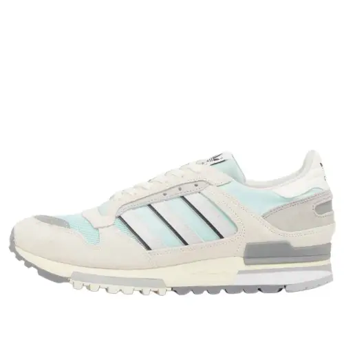 Adidas Originals ZX 6000 Slip Resistant Abrasion Resistant Low top Casual Shoes Unisex White Blue