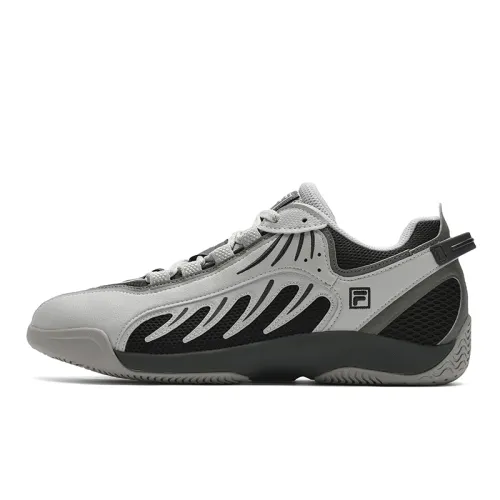 FILA ADE2025 Breathable Rebound Breathable And Resilient Low top Casual Shoes Men's Gray Black