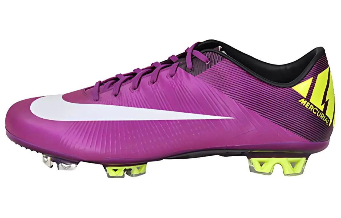 Nike Assassin's Collection FG Firm Ground Breathable Lightweight Soccer Shoes Men's Purple