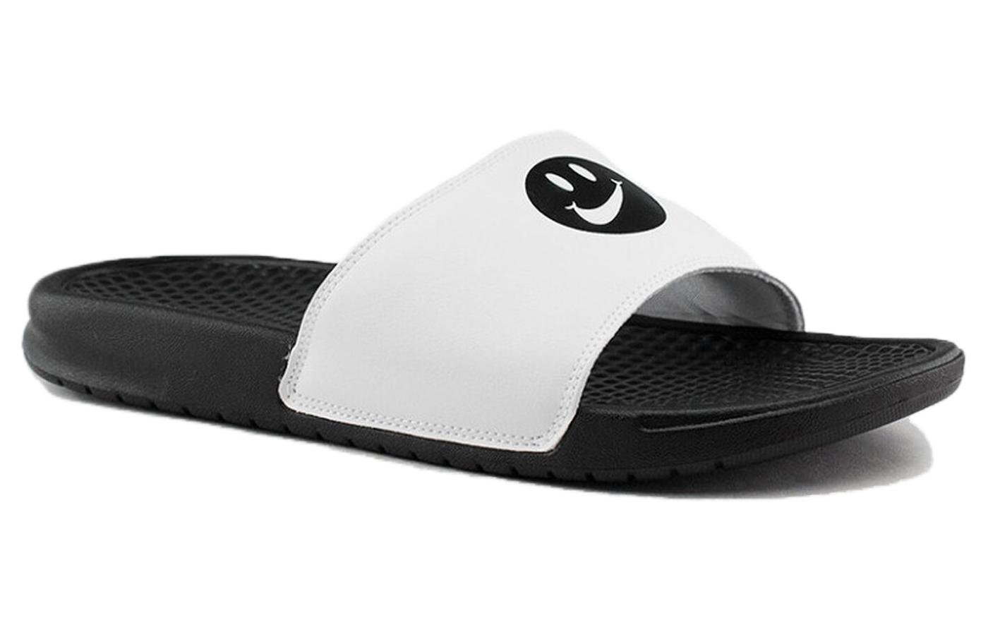 Мужские шлепанцы Nike Benassi JDI (черно-белые) — Чёрный / белый — фото 3