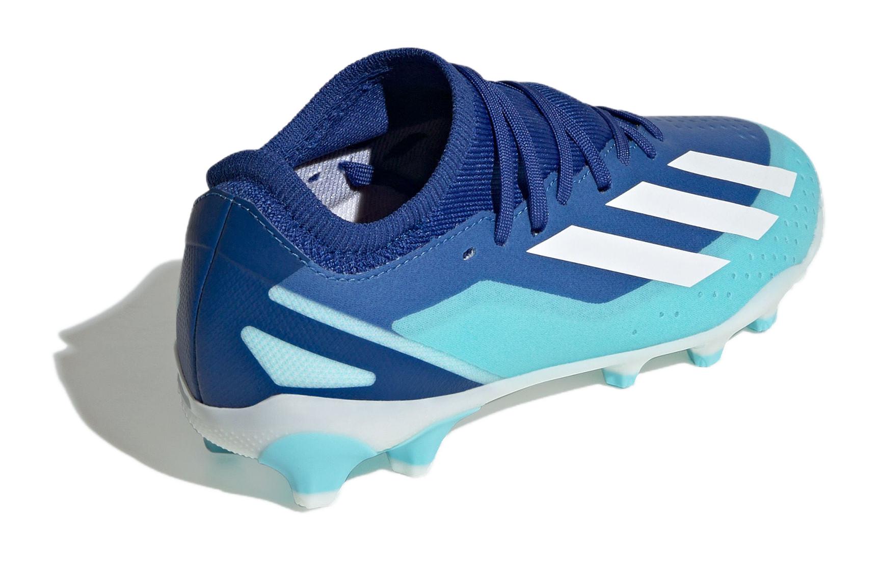 Детские бутсы adidas X Crazyfast.3 (сине-белые) — Синийбелый — фото 3