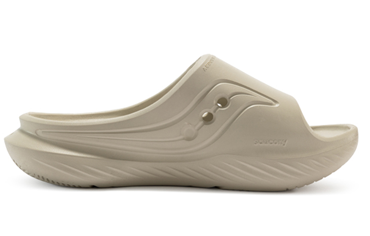 Saucony Cradle Slip Resistant Abrasion Resistant Casual Slippers Unisex Beige