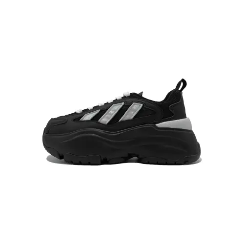 Adidas Originals OZGAIA Slip Resistant Abrasion Resistant Low top Casual Shoes Women's Black