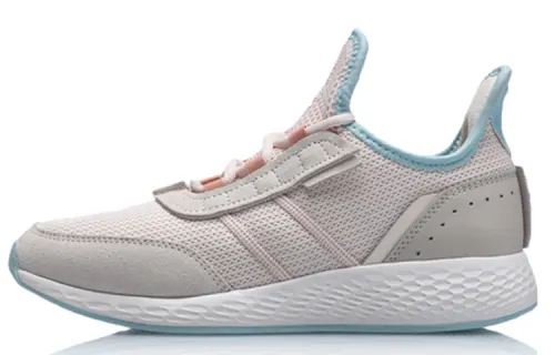 Li Ning Lightweight Coverage Low top Casual Shoes Women's Pink Apricot