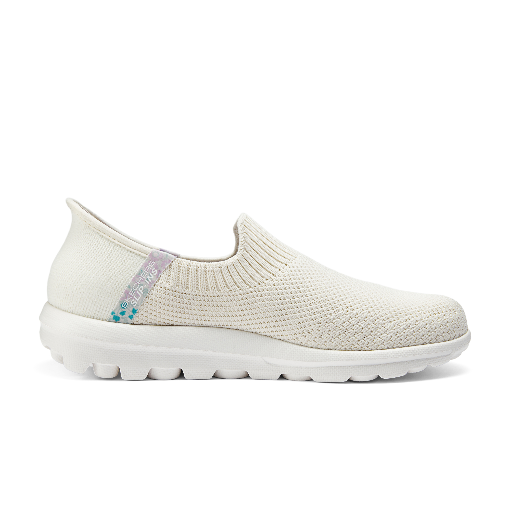 Skechers Fabric Cushioning Breathable Rebound Cushioning Breathable Rebound Low top Casual Shoes Women’s White