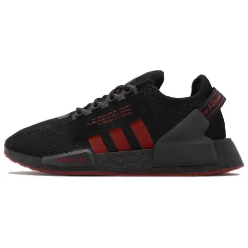 Adidas Originals NMD_R1 V2 'Black Vivid Red'