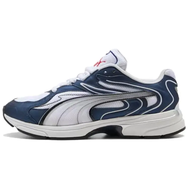 PUMA EXTOS Comfortable Low top Casual Shoes Unisex Blue White