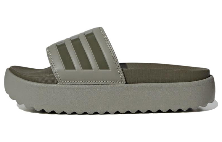 Adidas Wmns Adilette Platform Slide 'Pebble Olive Strata' Women's