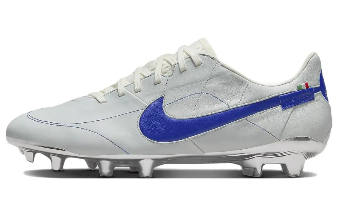 Nike Tiempo Legend 9 FG Firm Ground Soccer Shoes Men's White Silver