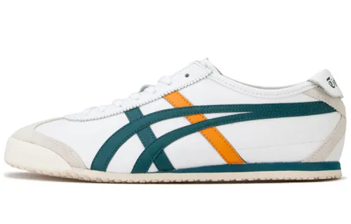 Onitsuka Tiger MEXICO 66 Low top Casual Shoes Unisex White Blue Yellow