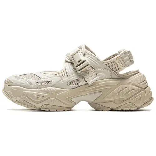 Li Ning Brown Sugar 2 Low top Casual Shoes Women's Beige