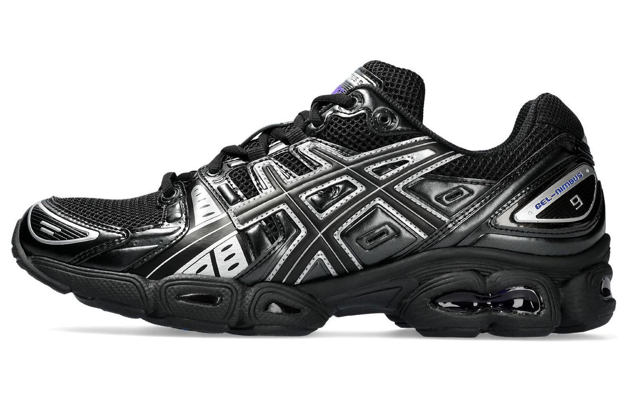 Мужские кроссовки ASICS ASICS GEL-Nimbus 9 (черно-серебристые)