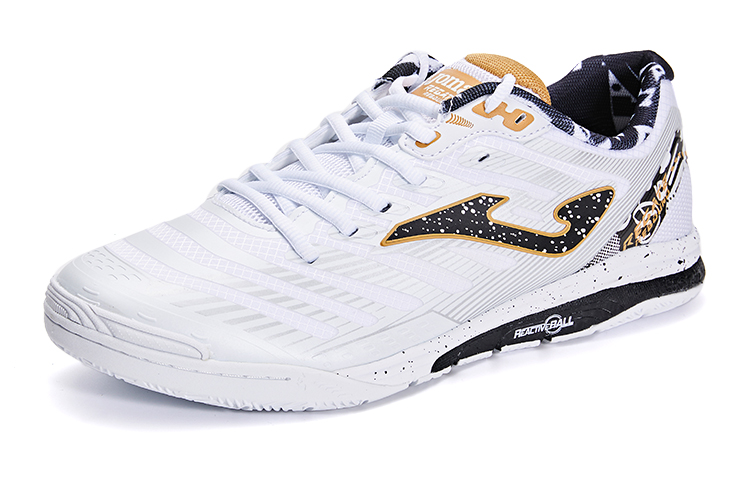 Joma Cushioning Slip Resistant Abrasion Resistant Cushioning Slip Resistant Abrasion Resistant Soccer Shoes Men’s White