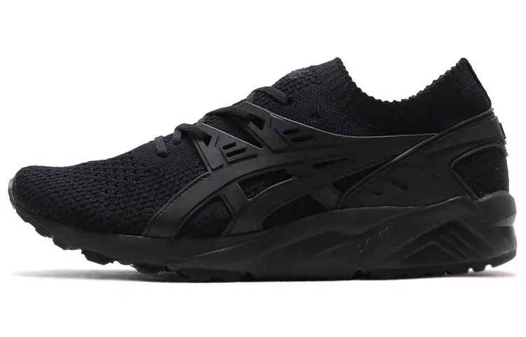 Asics Gel Kayano Trainer Knit Running Shoes Abrasion Resistant Low top Casual Shoes Men's Black