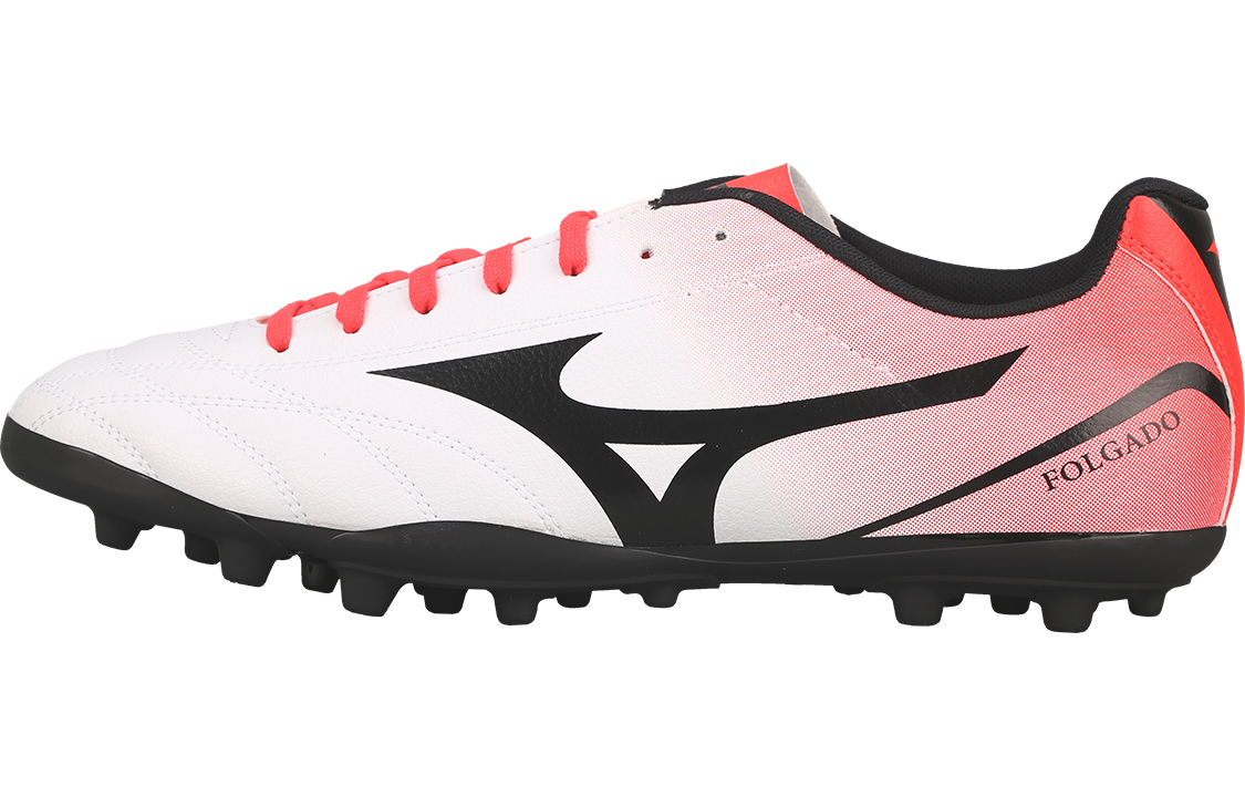 Мужские бутсы Mizuno Folgado Ag (бело-красные)
