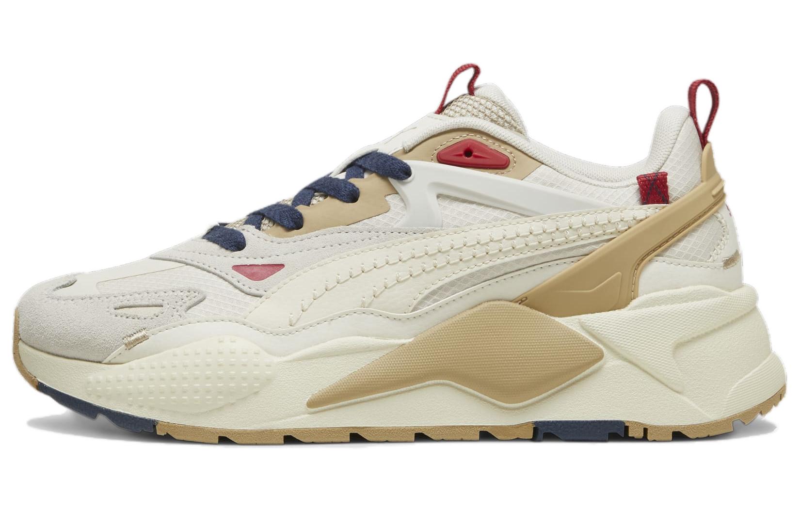 Мужские кроссовки PUMA RS-X Efekt Expeditions (бежево-сине-красные)