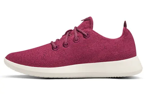 Allbirds Wool Runner Slip Resistant And Breathable Low top Sports Casual Shoes Women's Jam Red