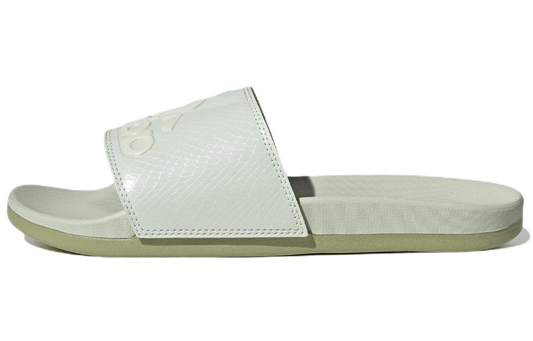 Adidas Adilette Abrasion Resistant Slide Slippers Women's Light Green