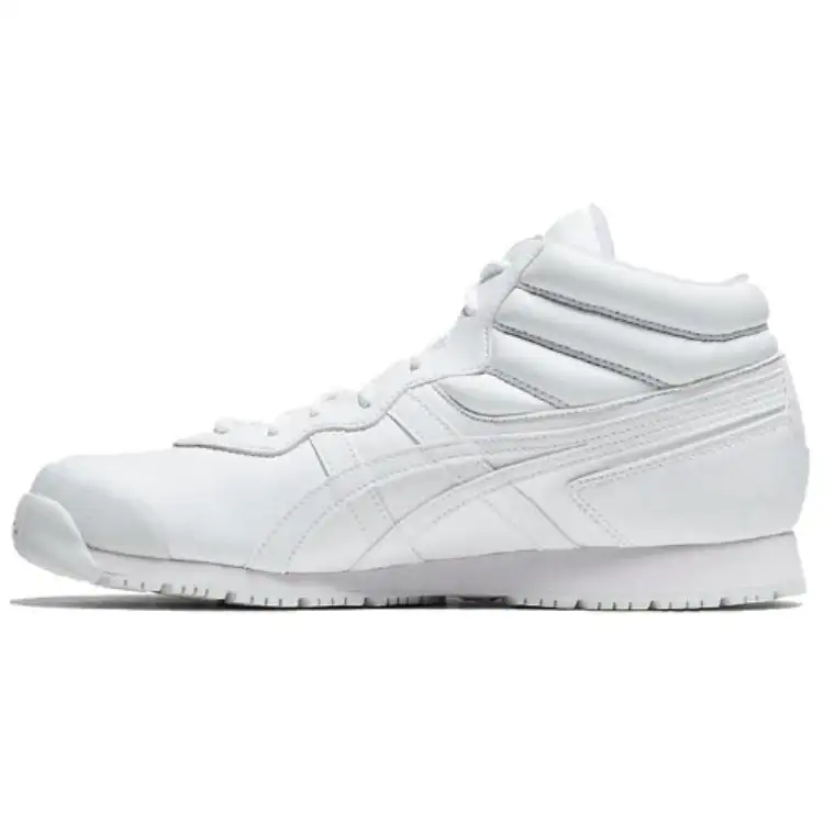 ASICS Abrasion Resistant Mid top Casual Shoes Unisex White