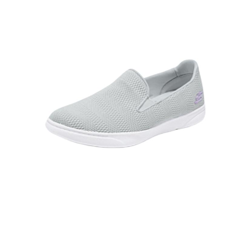 Skechers SPORT ACTIVE Mesh Abrasion Resistant Low top Casual Shoes Women’s Light Gray