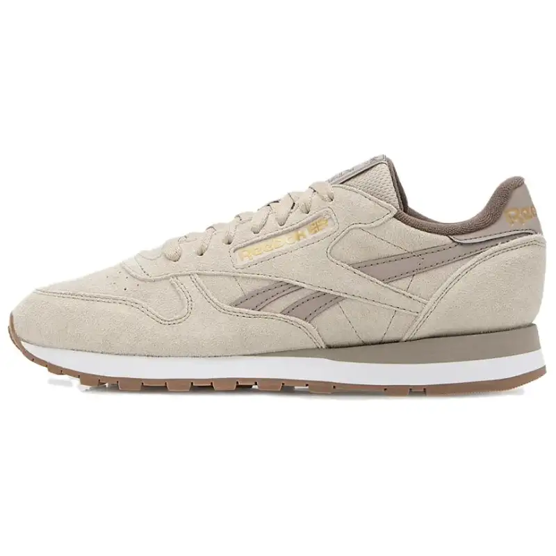 Reebok Classic Leather Low top Casual Shoes Unisex Beige