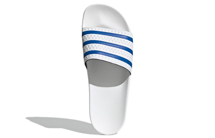 Шлепанцы adidas originals Adilette Slides (бело-синие) — фото 5