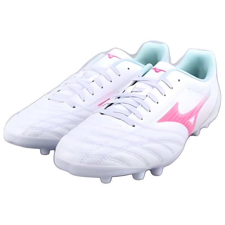 Mizuno AG Artificial Ground Slip Resistant Abrasion Resistant Soccer Shoes Men’s White Pink