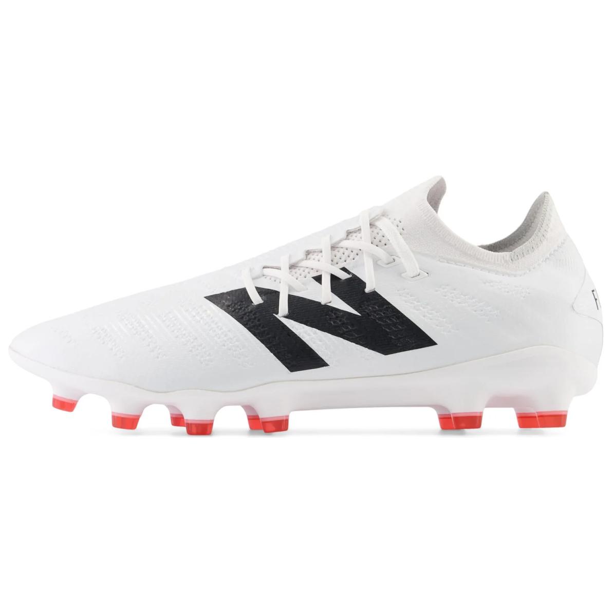 New Balance Furon V7 HG Hard Ground Soccer Shoes Unisex White