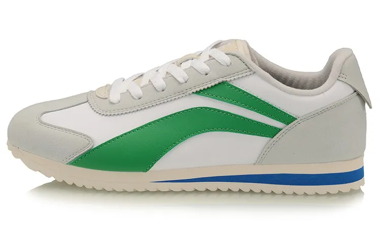 Li Ning 3K Low top Casual Shoes Men's White Gray Green
