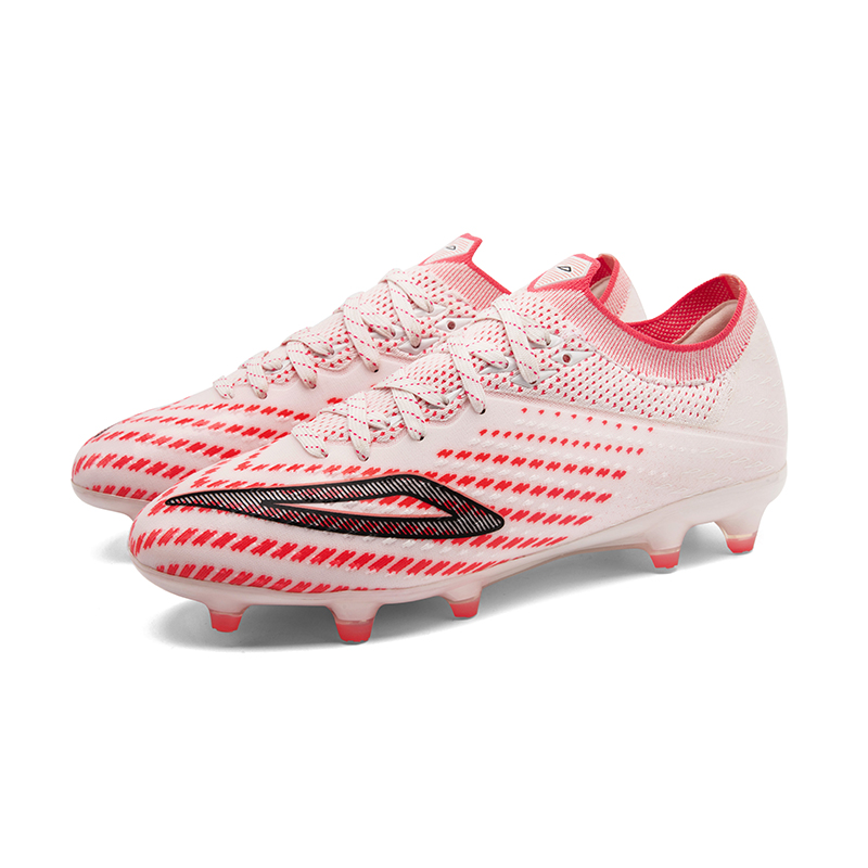 Keliqee Soccer Shoes Men’s Low Top Red