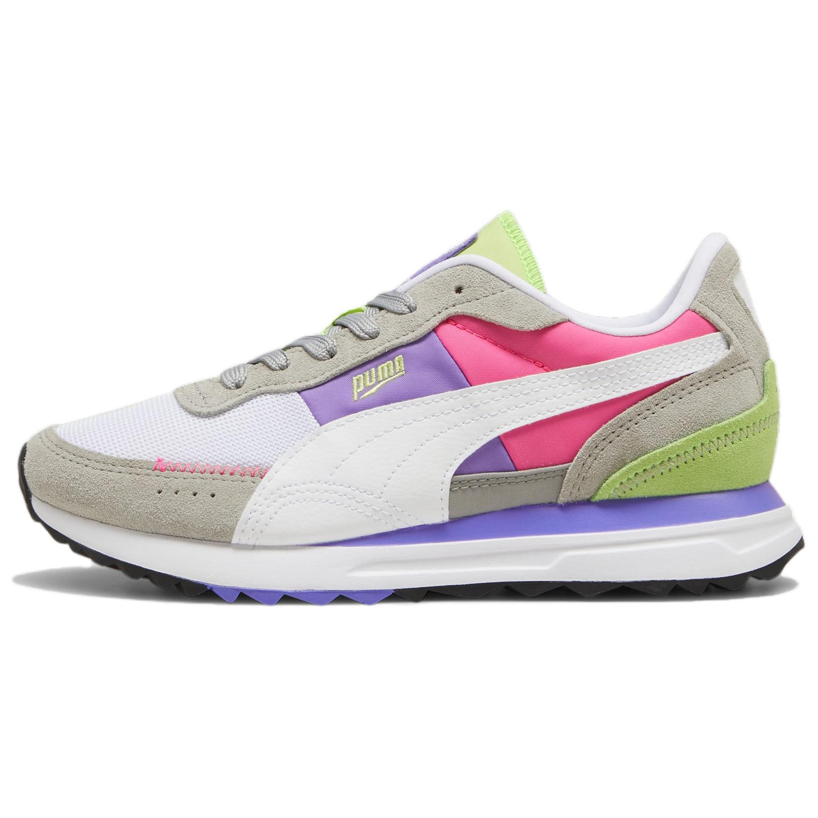 PUMA Road Rider Low top Casual Shoes Unisex Pink White