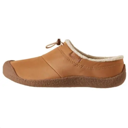 Keen Howser 3 Slide Shiny Cow Hoof Nylon Low top Casual Shoes Women's Brown