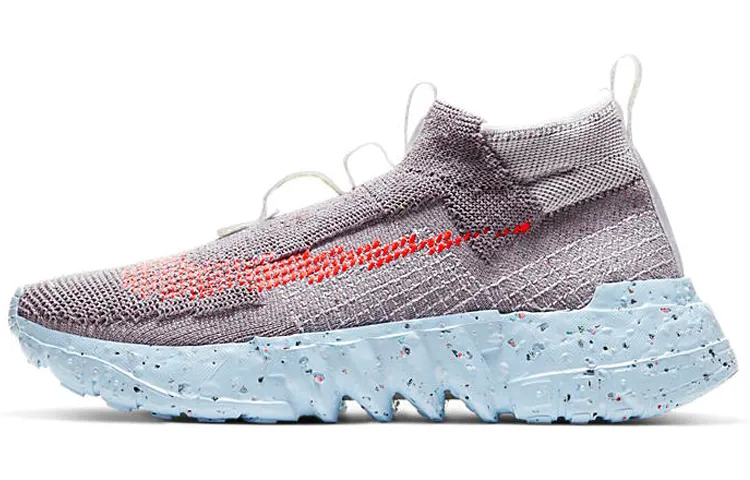 Nike Space Hippie 02 Vast Grey Hyper Crimson