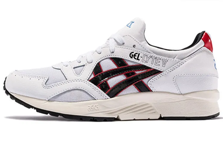 ASICS Gel Lyte V White Black Red