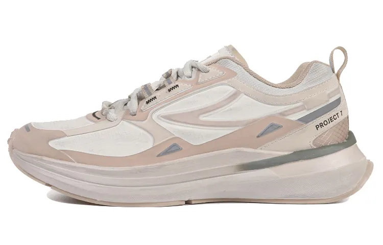 FILA Project 7 Fabric Comfortable Cushioning Abrasion Resistant Breathable Low top Casual Shoes Unisex