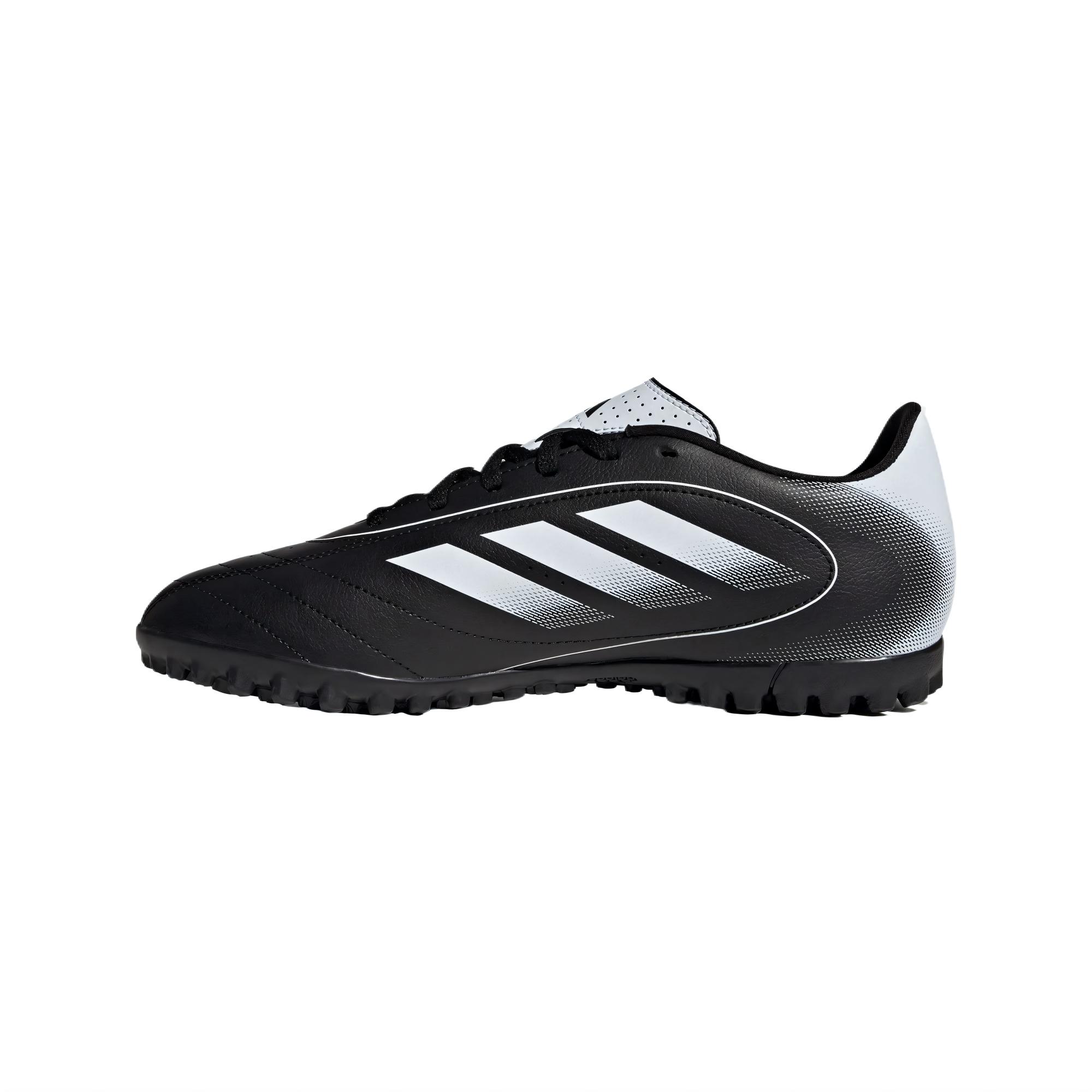 Adidas GOLETTO 9 TF Turf Abrasion Resistant Lightweight Wear resistant And Lightweight Soccer Shoes Unisex Black