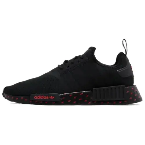 Adidas Originals NMD_R1 'Black Scarlet Trefoil Midsole'