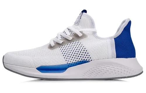 Li Ning Exceed Textile, TPU Cushioning Slip Resistant Abrasion Resistant Breathable Lightweight Low top Casual Shoes