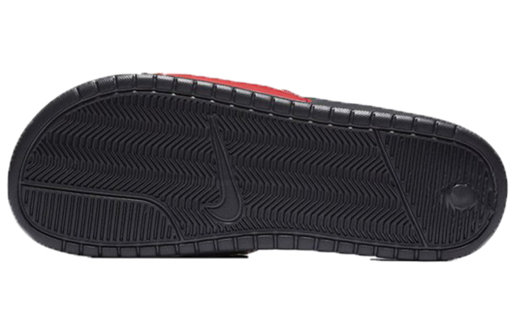 Мужские шлепанцы Nike Benassi JDI Slide (красный) — фото 4