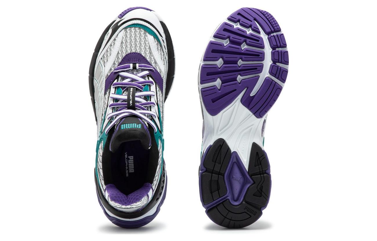 Кроссовки PUMA PUMA Velophasis Phased (бело-сине-фиолетовые) — фото 7