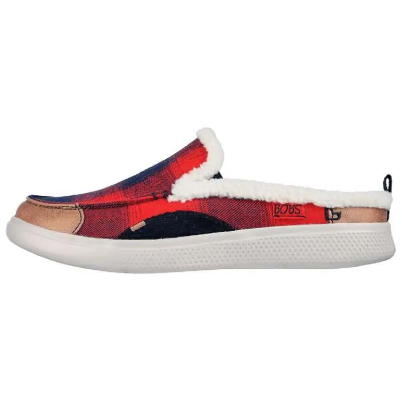 Skechers BOBS SKIPPER Fabric Cushioning, Wear Resistant Low top Casual Shoes Women's Red Brilliance