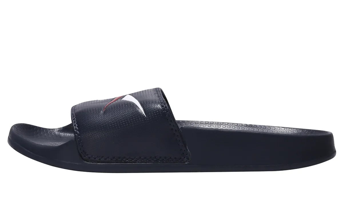 Reebok Classic Slide Cozy Non Slip Sports Slippers Blue Red