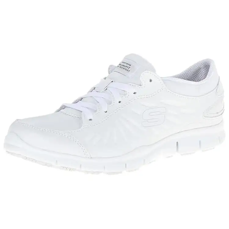 Skechers Wear resistant And Lightweight Low top Casual Shoes Women's White