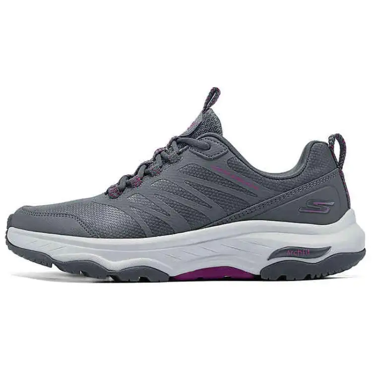 Skechers Women's GO WALK Comfortable Abrasion Resistant Low top Casual Shoes Women's Gray