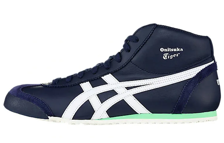 Onitsuka Tiger Mexico Mid Runner 'Dark Blue White Green'