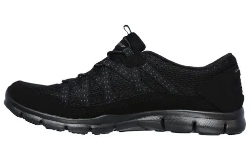 Skechers Gratis Low Top Running Shoes Black Women's