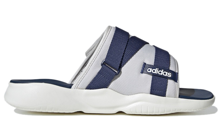 Шлепанцы adidas neo Utx Sandal (сине-серые) — фото 2